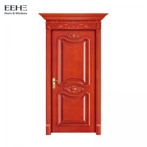 Quality Customized Size Solid Hardwood Internal Doors For Bathroom 40mm Thick Leaf for sale