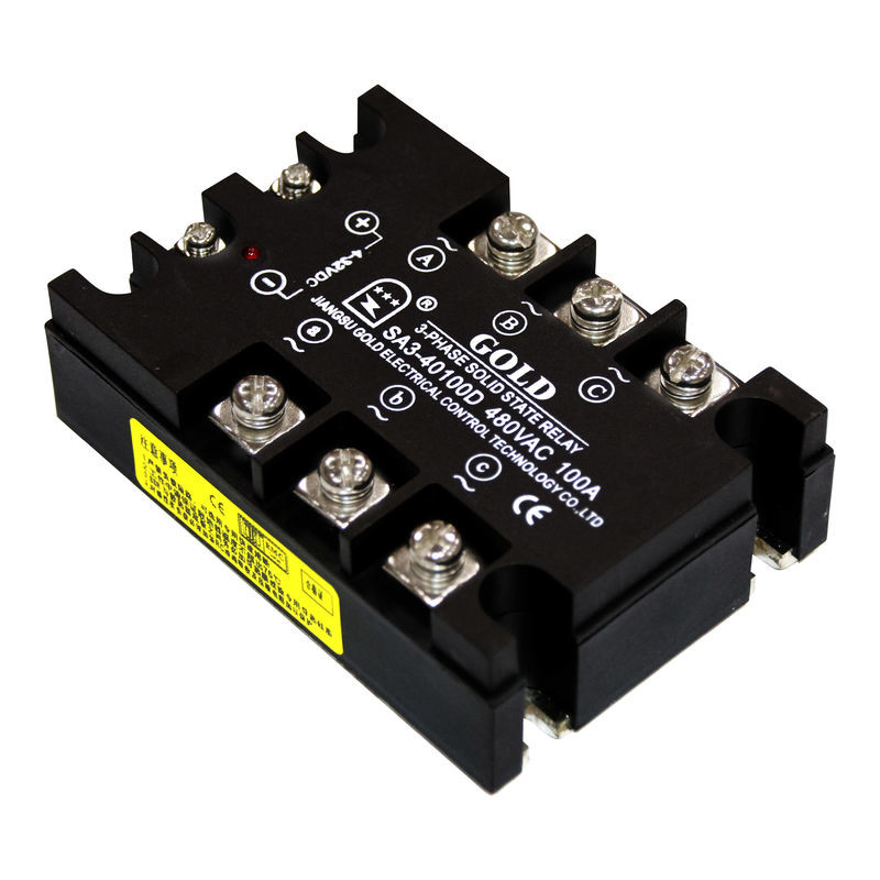 Quality 3 Phase Low Voltage Mini Solid State Relay 50a for sale
