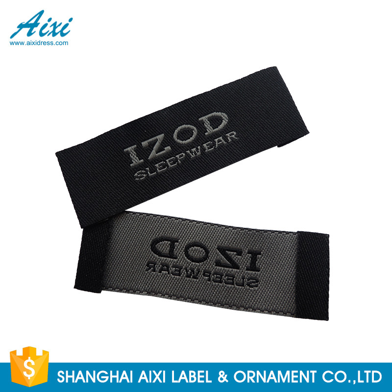 Quality Satin Silk Printing Garment Clothing Label Tags Woven Customize Design for sale