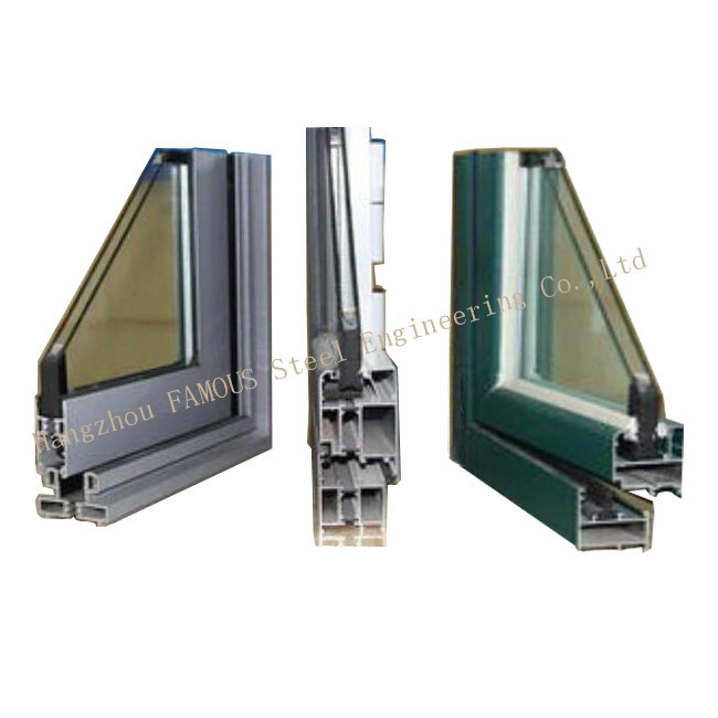 Quality Outdoor Toughened Glass 6061 Aluminum Profile ,Aluminium Angle Profile for sale
