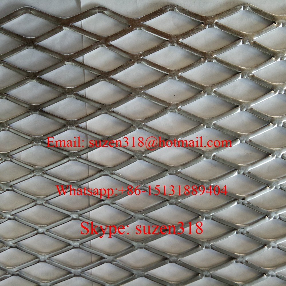 Quality platform hot dip galvanized expanded metal mesh / expanded metal shelving for sale