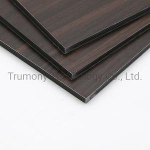 Quality Wood Color Building Decoration Material Aluminum Composite Board for sale
