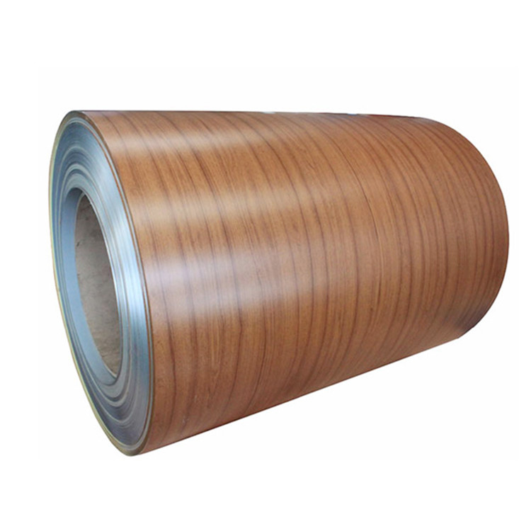Quality PVDF Wood Grain Aluminium Coated Coil For Construction for sale