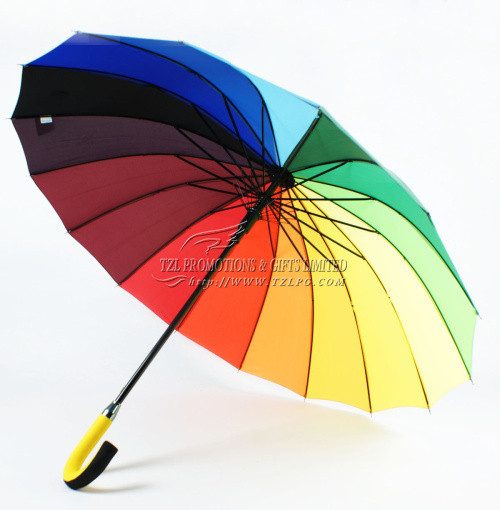 Quality Advertizing colorful Rainbow Umbrellas from TZL Promotions & Gifts Limited, LOGO, RN-S1019 for sale