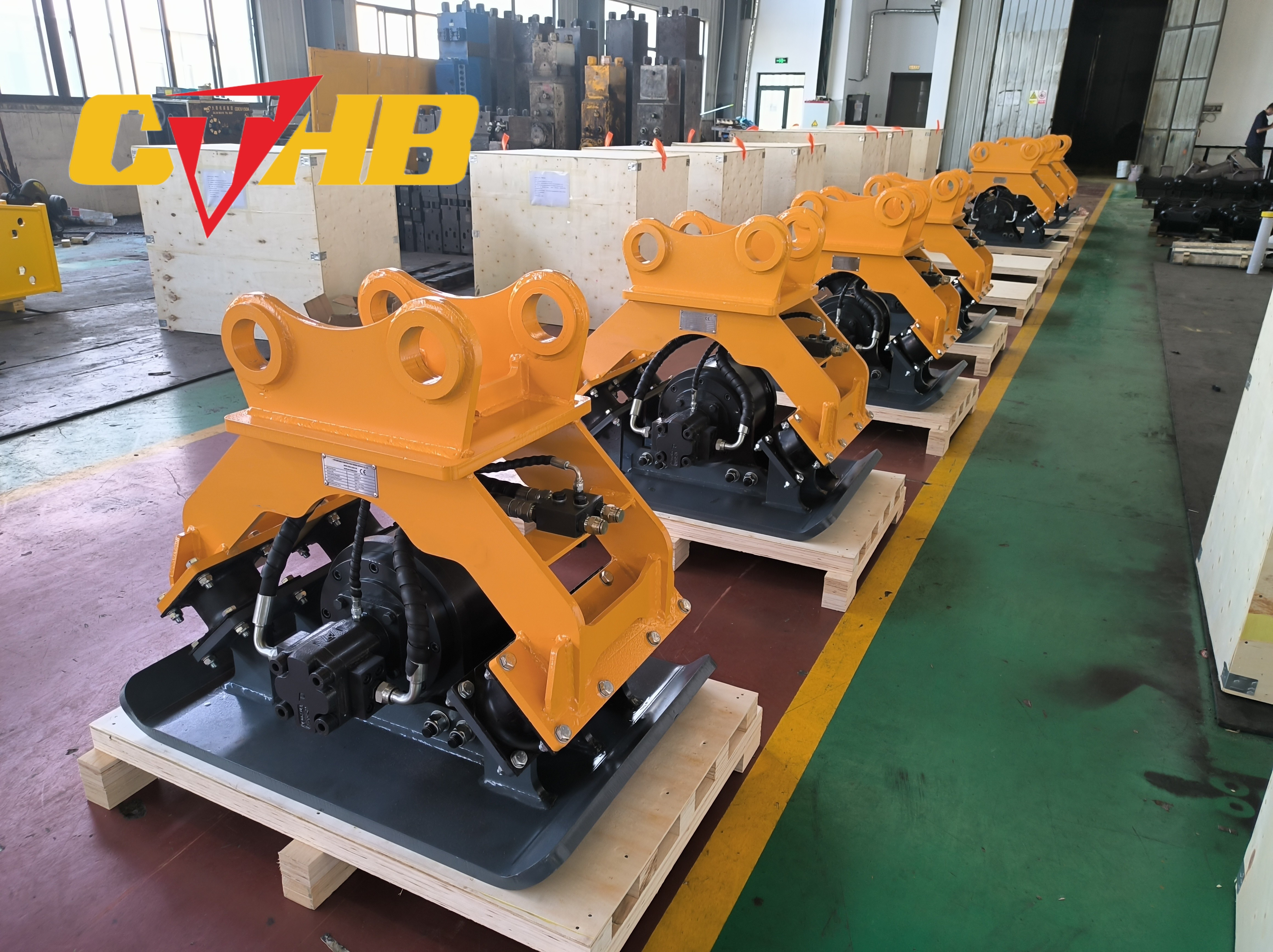 Quality Factory Direct Price Compactor Yakai CTHB Hydraulic Plate Compactor Excavator Vibratory Compactor for sale
