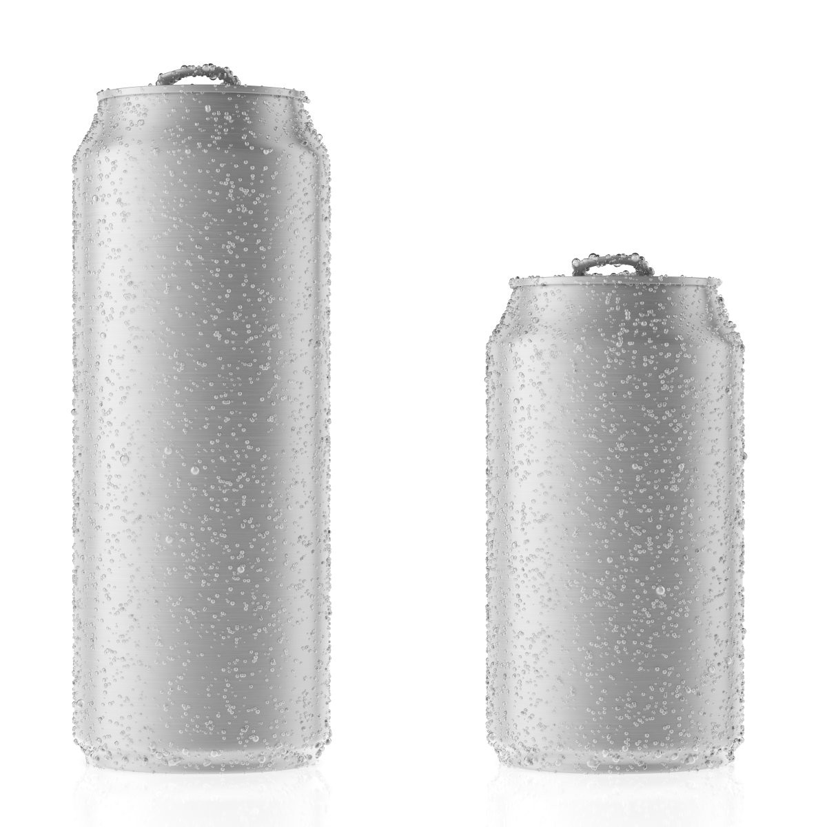 Quality 350/355ml Aluminum Beverage Cans ECO Friendly Customized Color Custom Logo for sale