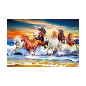 Quality 40*60cm 3D Image Poster Large Size Animal Horse Pictures Wall Prints for sale