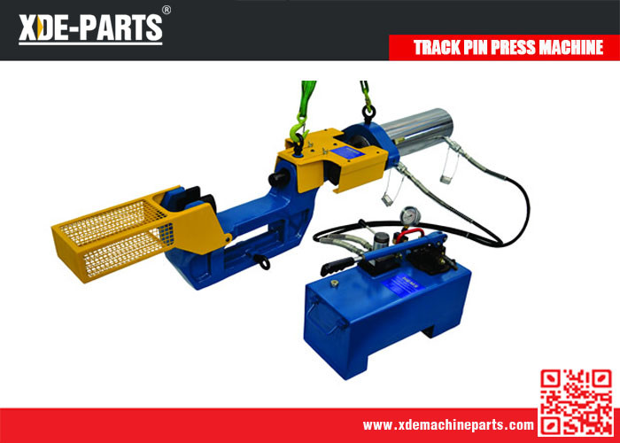 Quality C type portable hydraulic track master link pin press remove machine for sale