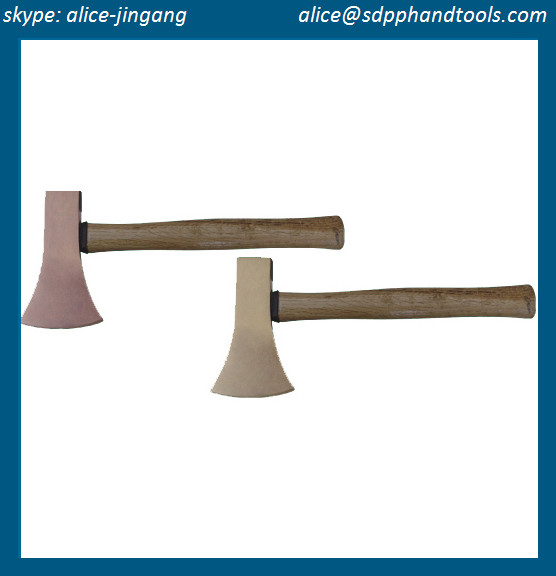 Quality Beryllium bronze alloy axe, aluminum bronze alloy axe, copper axe hatchet, non sparking axe for sale