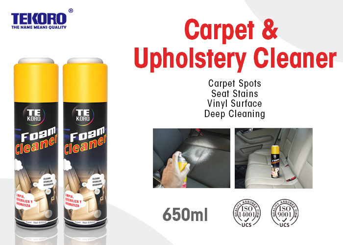 Quality Carpet &amp; Upholstery Foam Cleaner For Lifting Away Dirt And Debris Without for sale
