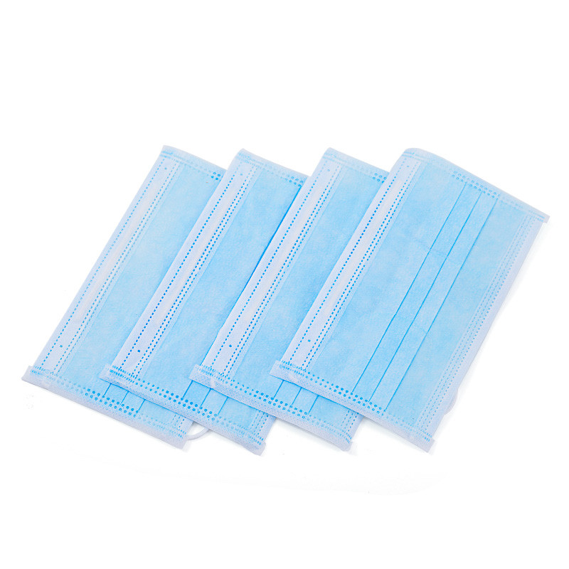 Quality Eco Friendly 3 Ply Disposable Mask High Breathability Dust Protection Mask for sale