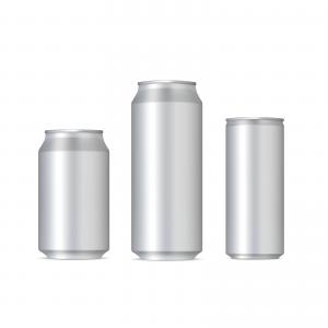Quality B64 CDL Lid 355ml Sleek 2 Piece 12oz Aluminium Cans for sale