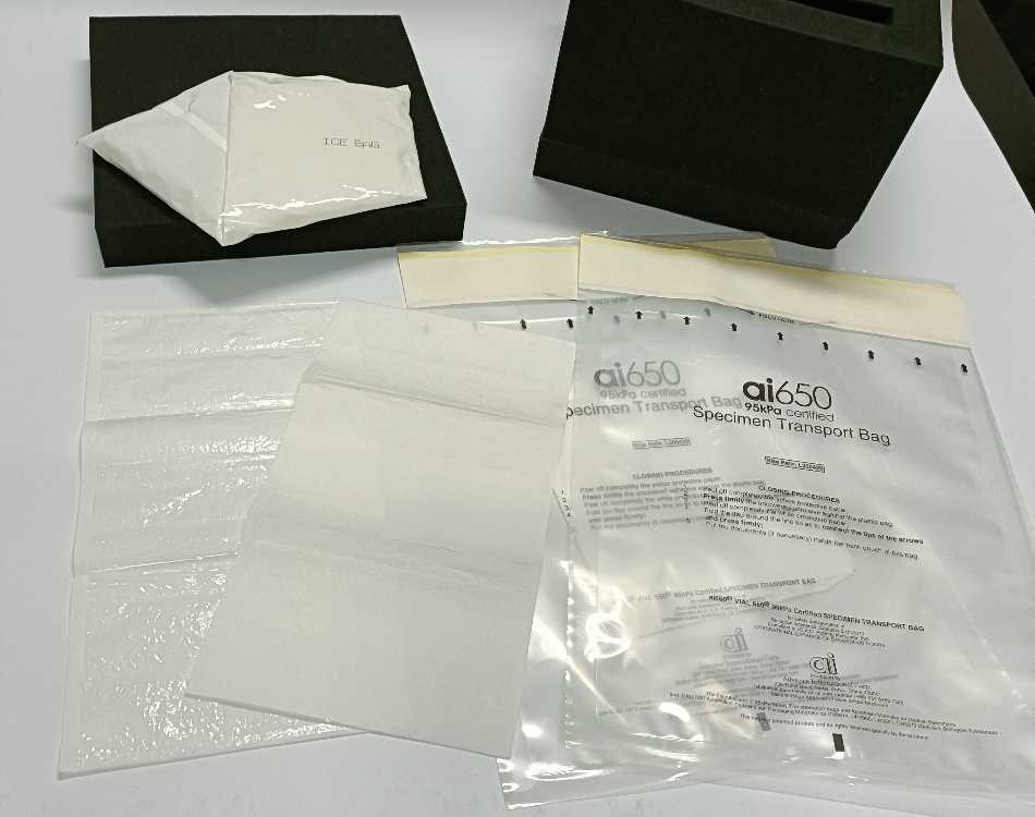Quality Biohazard Medical Transport 95kpa Specimen Bag Ai650 Professional for sale