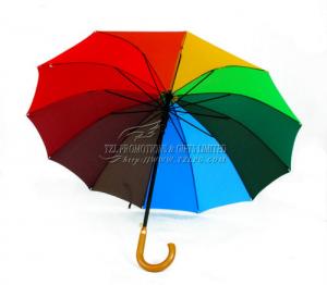Quality Advertising Golf Rainbow Umbrellas from TZL Promotions & Gifts Limited, LOGO/OEM, RN-S1012 for sale