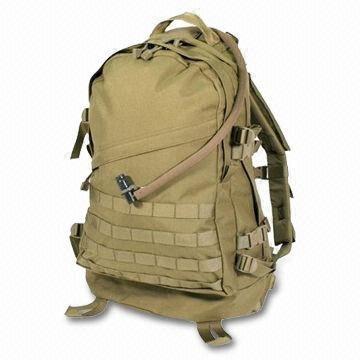 Quality Backpack/Daypack/Tactical Pack, Measures 40 x 27 x 50cm, Made of 600D or 900D Polyester for sale