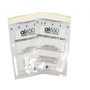 Quality Biological Specimen Three Layer Pathological 95kPa Bag Self Sealing for sale