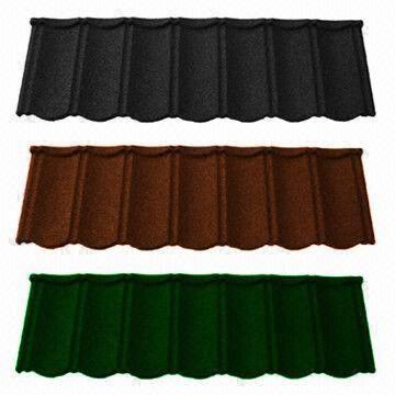 Quality Stone-coated Metal Roof Tiles for sale