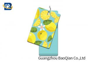 Quality Colourful Fruit 3D Picture Lenticular Luggage Tags , Custom Hang Tags With 3D Flip Effect for sale