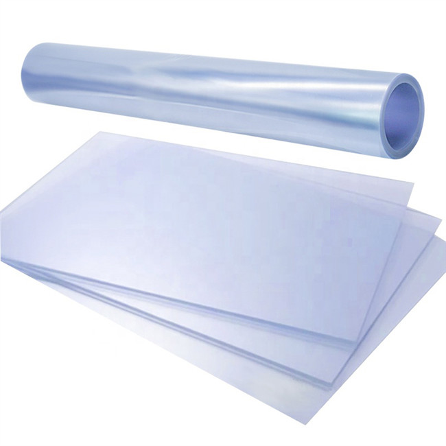 Quality Plastic PVC Rigid Film 0.5mm Transparent PVC Rigid Sheet 1220x2440mm for sale