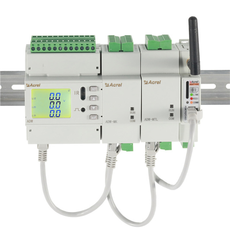 Quality ADL3000-E 1S 3 Phase Digital Energy Meter Multi Loop Wireless Acrel for sale