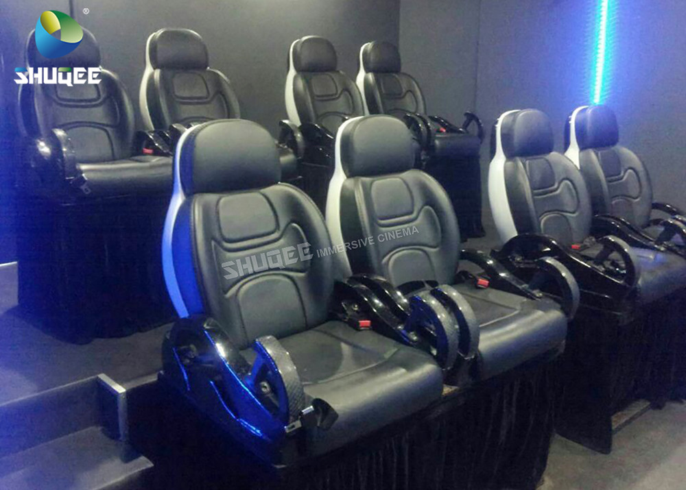 Quality 7D Gun Game Cinema With 12 Special Effects Play Multiple People At The Same Time for sale