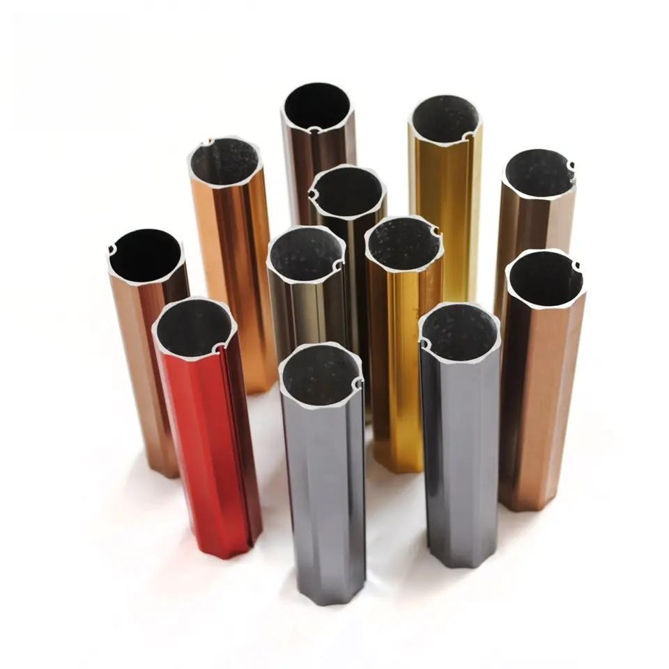 Quality 6063T5 Factory Powder Coating Aluminum Special Pipe Aluminum Alloy Octagonal Pipe for sale