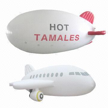 Quality Flying Blimp/Sky Aeroplane with 0.18mm PVC Fabric for sale
