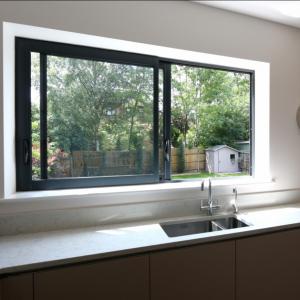 Quality Aluminium windows aluminium frame sliding glass window aluminium window grill design for sale