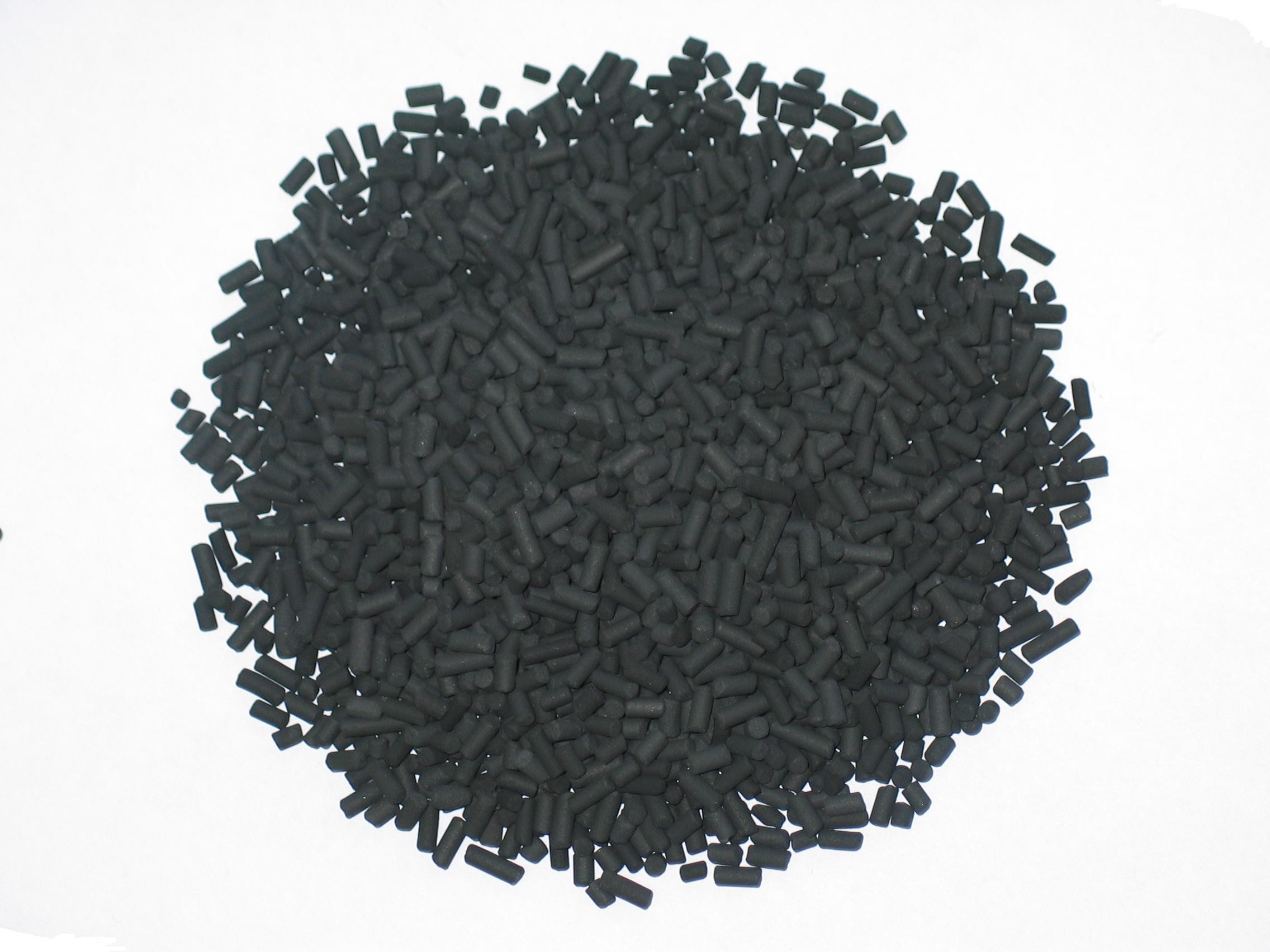 Quality Extruded Granular Pellet 4mm Coal Based Activated Carbon for sale