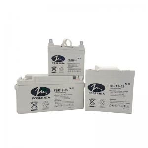Quality FOBERRIA CE 12V33Ah 12V38Ah High Capacity Gel Lead Acid Battery for sale