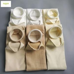 Quality Baghouse fibreglass silo bag filter dust collector filter bag and Filter Cage for sale