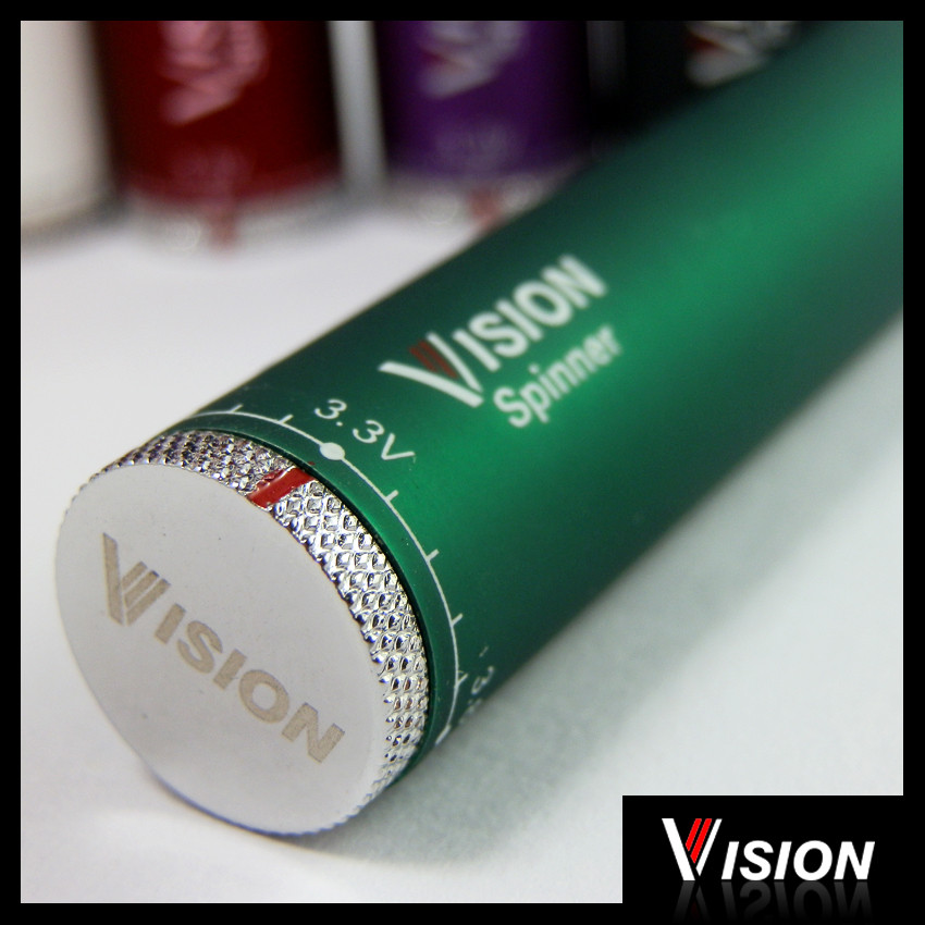Quality Newest Original Vision Rainbow Spinner Ecig Battery 1300mAh Vision Rainbow Battery for sale
