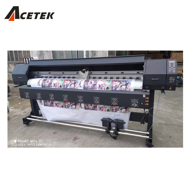 Quality 2.5m Eco Solvent Ink Flex Banner Printer With 2 / 4pcs Head for sale