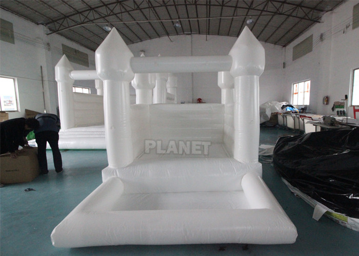 Buy cheap White Small 10FT Inflatable Bounce House PVC Bouncy Castle Jumper Toddler White from wholesalers