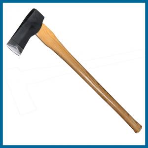 Quality SM14 splitting axe with wedge, 2kg axe head weight, ash wood handle, 36" length for sale