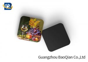 Quality Flip Effect 3D Lenticular Coasters Customized Placemats Waterproof For GIft for sale