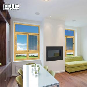 Quality Living Room Anodised Aluminium Sliding Windows / Aluminium Double Glazed Windows for sale