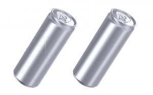 Quality 330ml Aluminum Beverage Cans Round Body Thickness 0.15-0.25mm Food Grade for sale