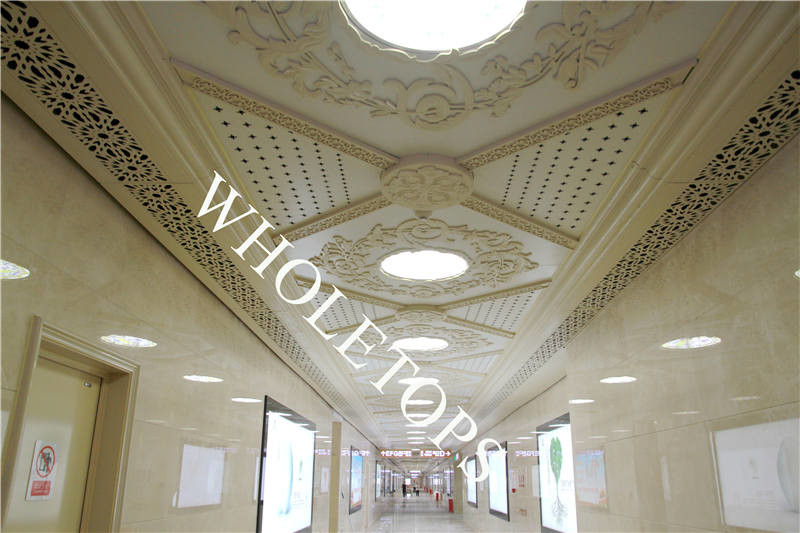 Quality PPG Coating  ISO 3.5mm Metal Laser Cut Aluminum Panel For  Rail Way Station BRT for sale