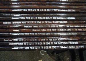 China Cold Drawn Annealed Carbon Steel Tube With Round Thin Wall A213 / SA213 T11 , T5 on sale