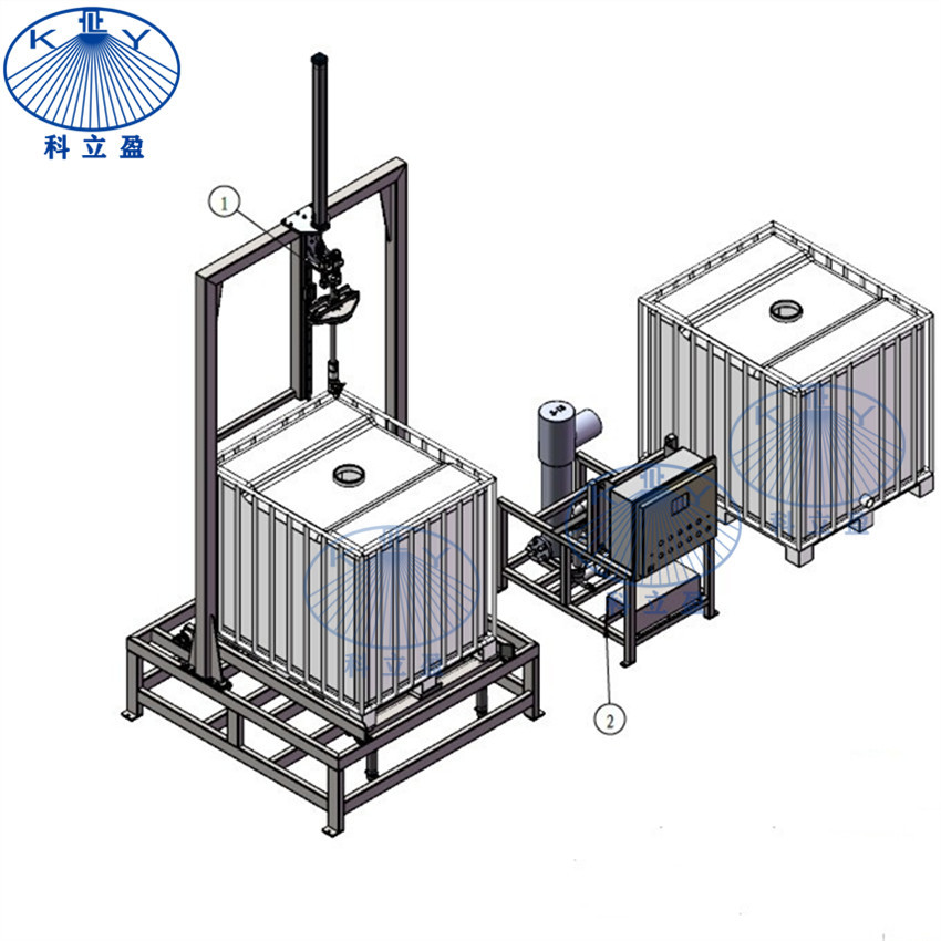 Quality High Pressure Automatic IBC totes tank cleaning equipment for sale