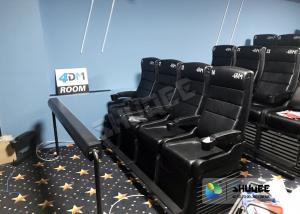 Quality Digital 4D Movie Theater / Cinema Equipment For Hollywood Bollywood Movies for sale
