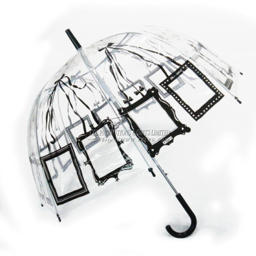 Quality Promotional Transparent Straight Umbrellas from TZL Promotions & Gifts Limited ST-P906 for sale