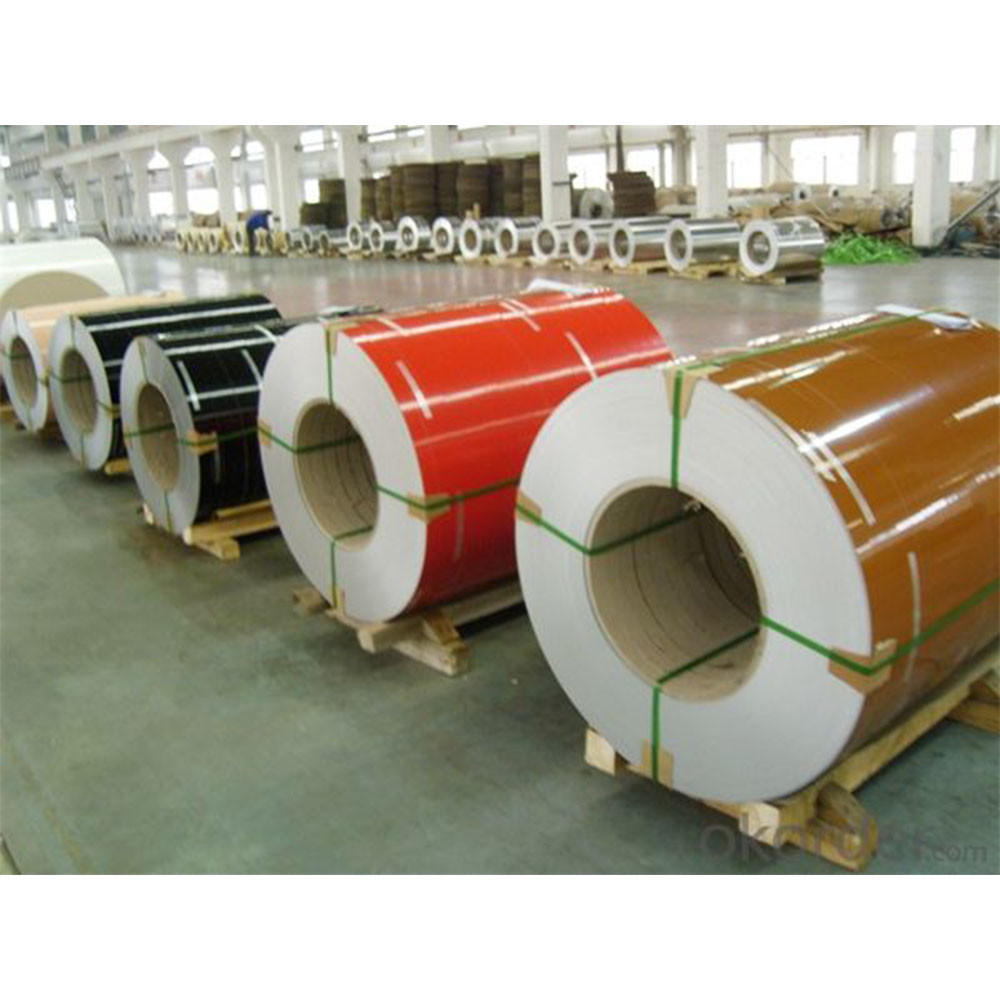 Quality PPGI Color Coated Steel Coil RAL9002 Prepainted Galvanized Steel Coil for sale