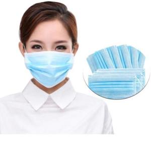 Quality Breathable 3 Ply Disposable Mask High Filtration Capacity With Elastic Earloop for sale