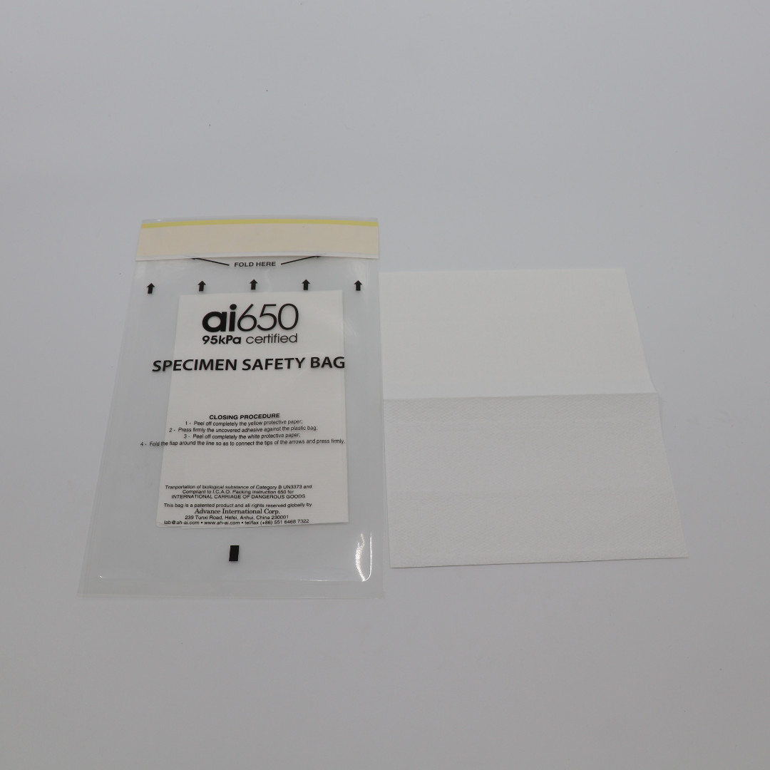Quality Customized Medical Pathology Bags Resealable 95kPa Specimen Bags Ziplock for sale