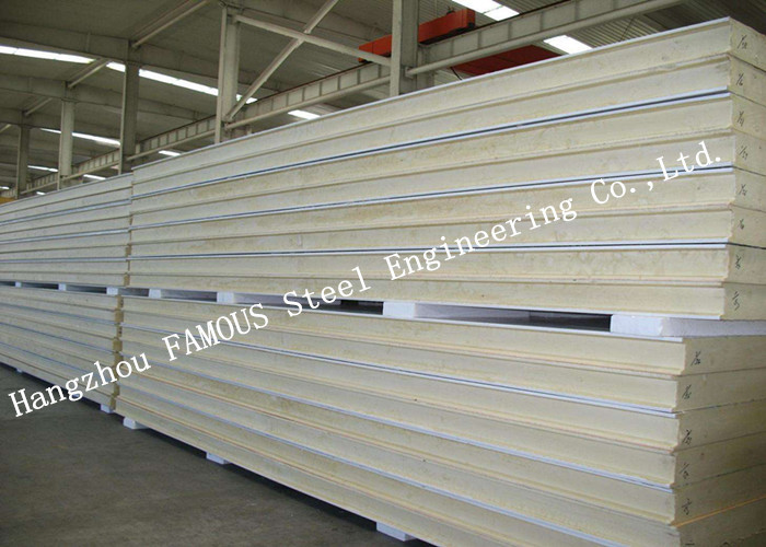 Quality Heat Insulation 0.3-1.2mm 970mm PU Wall Panel for sale