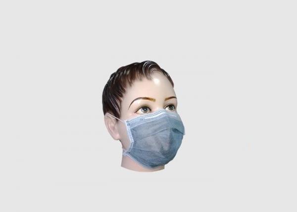 4 Ply Earloop Procedure Masks , Active Carbon Face Mask Toxic Prevent