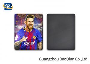 Quality 3D Fridge Lenticular Magnet Football Star Lionel Andres Messi Printed Pattern for sale