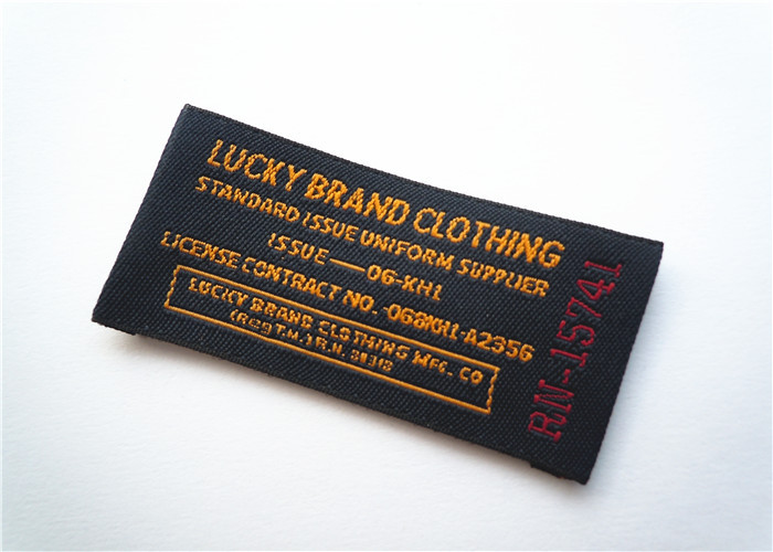 Quality Embroidered Clothing Label Tags Name Sewing Labels Personalized for sale